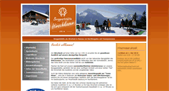 Desktop Screenshot of hirschkaser.de